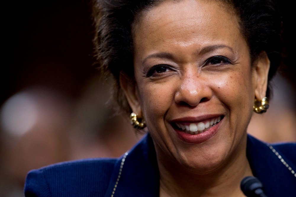 Senate Judiciary Committee Holds Nomination Hearing For Loretta Lynch To Be Attorney General (Photo by Andrew Harrer/Bloomberg/Getty)