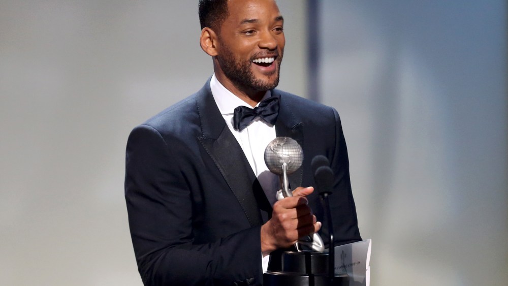 Actor Will Smith speaks onstage during the 46th NAACP Image Awards on Feb. 6, 2015 in Pasadena, Calif. (Photo by Frederick M. Brown/Getty for NAACP Image Awards)