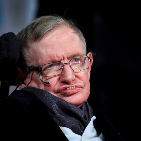 Stephen Hawking (Photo by John Phillips/Getty).