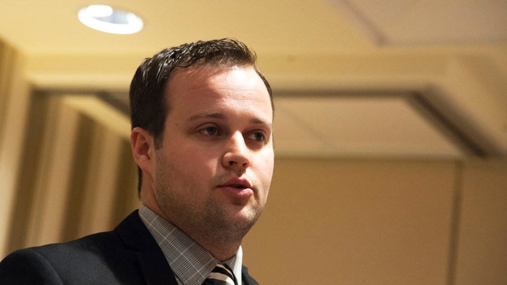 Josh Duggar speaks during the 42nd annual Conservative Political Action Conference (CPAC) at the Gaylord National Resort Hotel and Convention Center on Feb. 28, 2015 in National Harbor, Md. (Photo by Kris Connor/Getty)