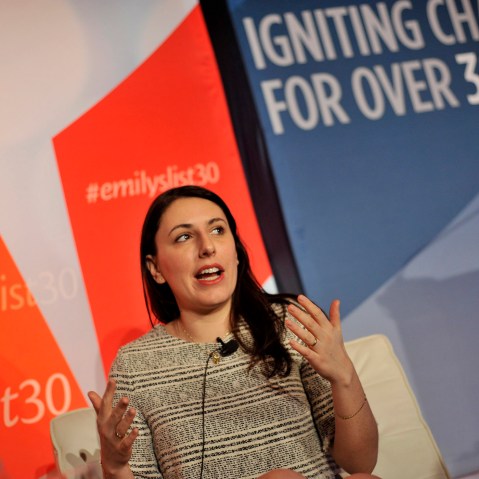 Jessica Valenti speaks at a panel during Emily's List 30th Anniversary Gala at Washington Hilton on March 3, 2015 in Washington, DC. (Photo by Kris Connor/Getty)