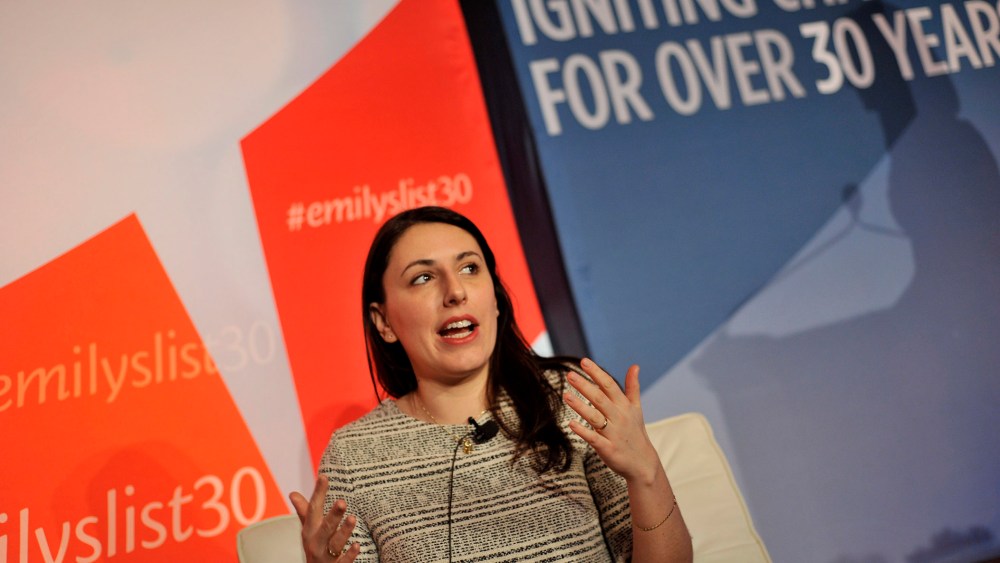 Jessica Valenti speaks at a panel during Emily's List 30th Anniversary Gala at Washington Hilton on March 3, 2015 in Washington, DC. (Photo by Kris Connor/Getty)