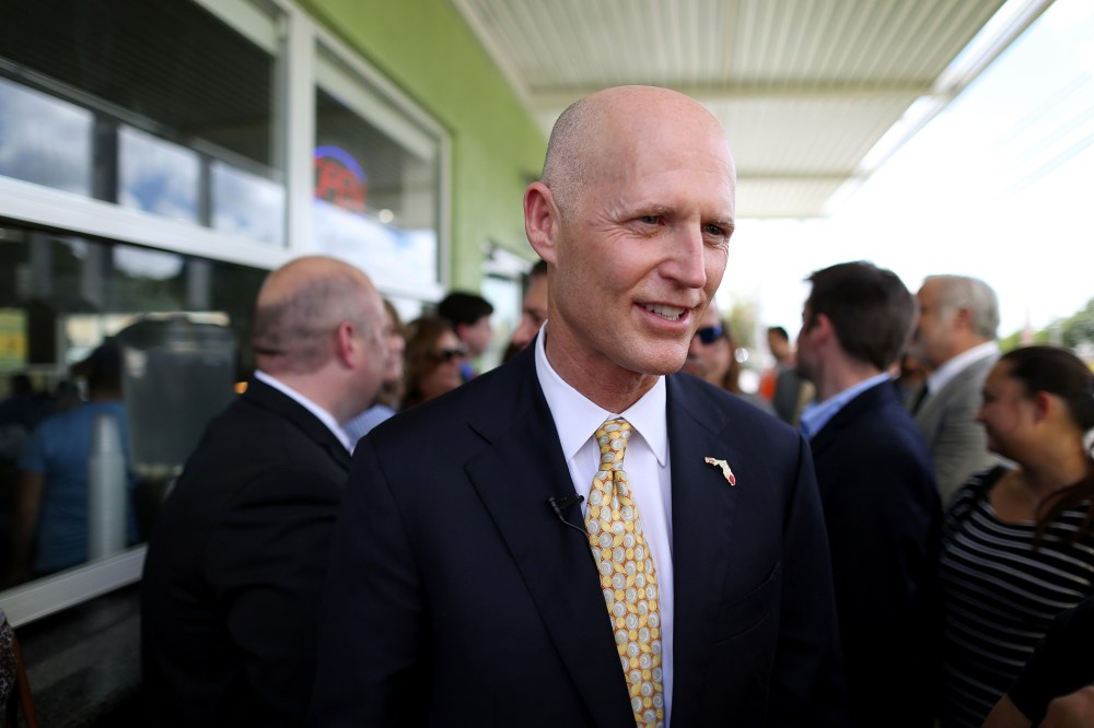 Florida Governor Rick Scott attends an event on March 9, 2015 in Hialeah, Fla. (Photo by Joe Raedle/Getty)