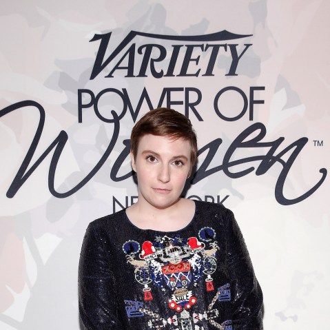 Lena Dunham attends Variety's Power of Women New York (Photo by Brian Ach/Getty).
