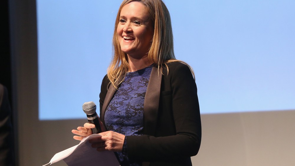 Samantha Bee attends an event on May 18, 2015 in New York, N.Y. (Photo by Robin Marchant/Getty for The Leukemia & Lymphoma Society)
