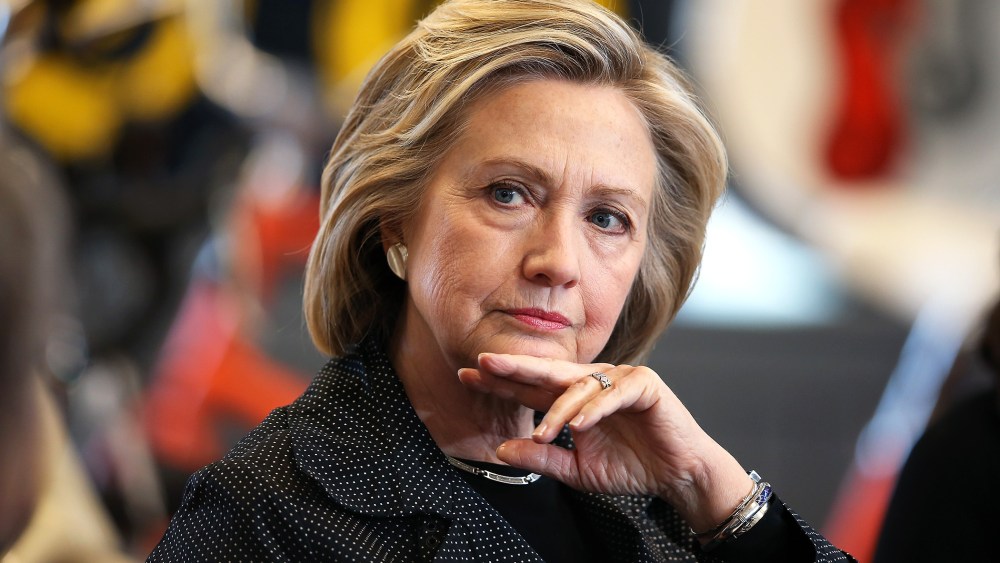 Democratic presidential hopeful and former Secretary of State Hillary Clinton hosts a small business forum with members of the business and lending communities at Bike Tech bicycle shop on May 19, 2015 in Cedar Falls, Iowa. (Photo by Scott Olson/Getty)