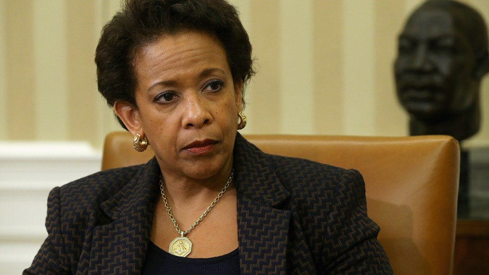 Attorney General Loretta Lynch (Photo by Chip Somodevilla/Getty).