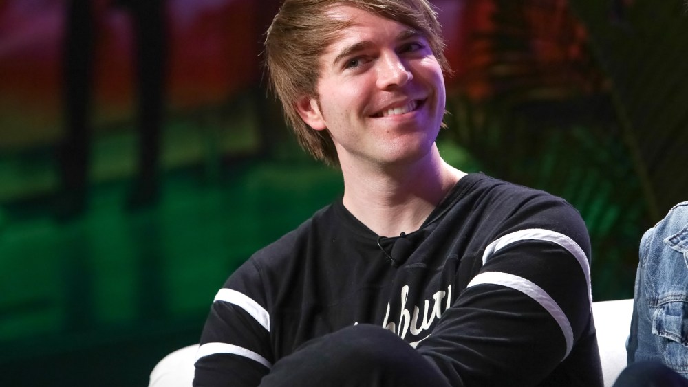 Author Shane Dawson appears on stage during "Vlogger to Author" at BookCon held at the Javits Center on May 31, 2015 in New York, N.Y. (Photo by Brent N. Clarke/FilmMagic/Getty)