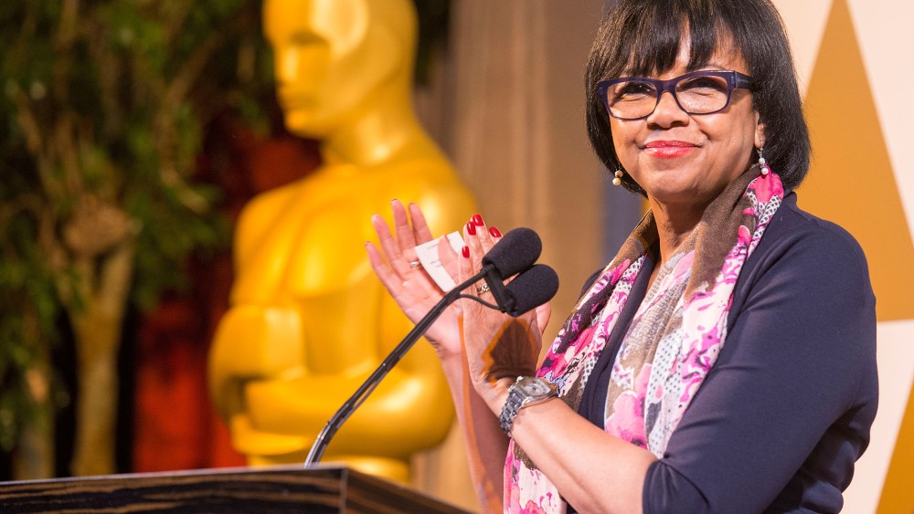 Academy President Cheryl Boone Isaacs attends an event on Feb. 28, 2014 in Los Angeles, Calif. (Photo by Valerie Macon/Getty)