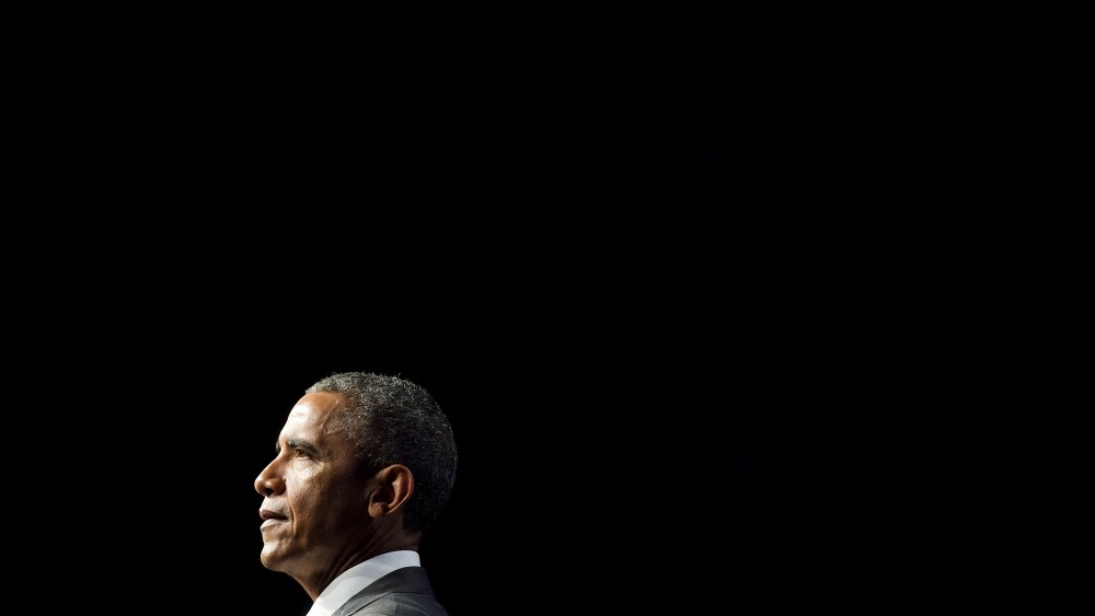 President Barack Obama speaks about healthcare reforms and the Affordable Care Act, known as Obamacare, during the Catholic Hospital Association Conference in Washington, DC, June 9, 2015. (Photo by Saul Loeb/AFP/Getty)