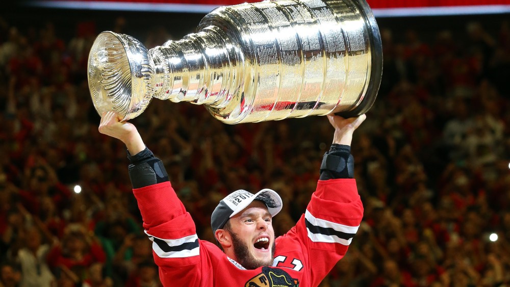 2015 NHL Stanley Cup Final - Game Six (Photo by Bruce Bennett/Getty)