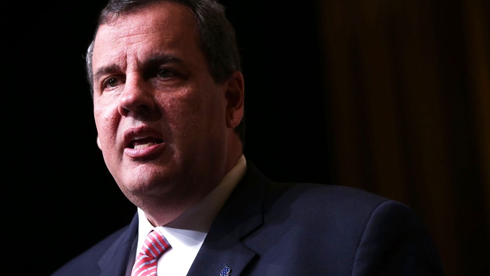 New Jersey Gov. Chris Christie speaks during an event on June 19, 2015 in Washington, D.C. (Photo by Alex Wong/Getty)