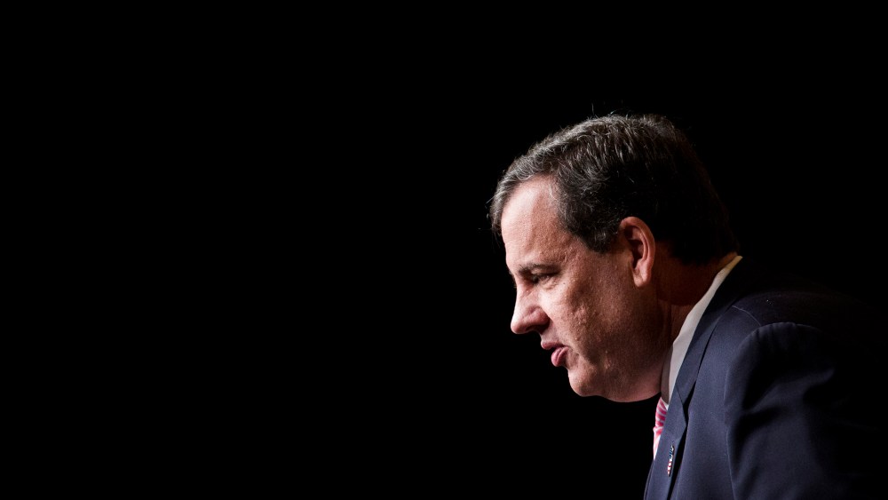 Chris Christie, governor of New Jersey, speaks during the Faith and Freedom Coalition's 'Road to Majority' conference in Washington, D.C., U.S., on June 19, 2015. (Photo by Drew Angerer/Bloomberg/Getty)