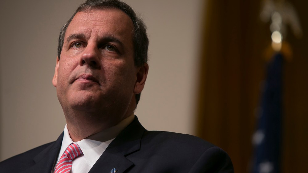 New Jersey Gov. Chris Christie (Photo By Al Drago/CQ Roll Call/Getty).