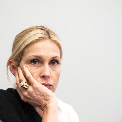 Actress Kelly Rutherford speaks during a Capitol Hill briefing to discuss in the Cannon House Office Building on June 25, 2015 in Washington D.C. (Photo by Kris Connor/Getty)