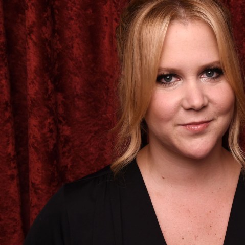 Comedian Amy Schumer visits the SiriusXM Studios on June 30, 2015 in New York City. (Photo by Ilya S. Savenok/Getty)