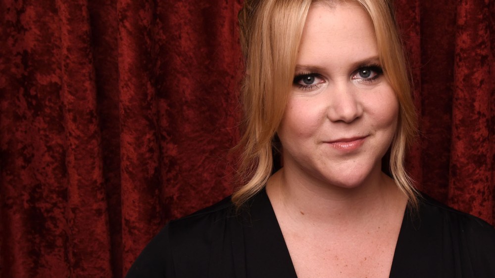 Comedian Amy Schumer visits the SiriusXM Studios on June 30, 2015 in New York City. (Photo by Ilya S. Savenok/Getty)