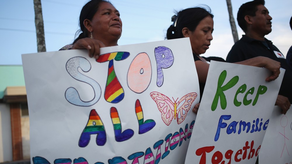 Vigil Held In South Florida In Favor Of Administrative Relief For Immigrants (Photo by Joe Raedle/Getty).