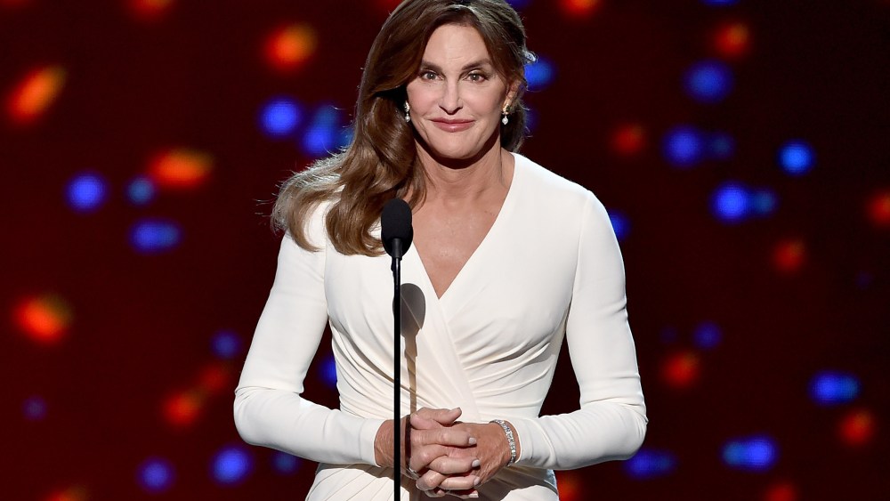 Honoree Caitlyn Jenner accepts the Arthur Ashe Courage Award onstage during The 2015 ESPYS at Microsoft Theater on July 15, 2015 in Los Angeles, Calif. (Photo by Kevin Winter/Getty)