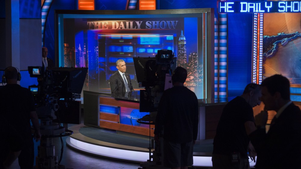 US-POLITICS-OBAMA-DAILY SHOW