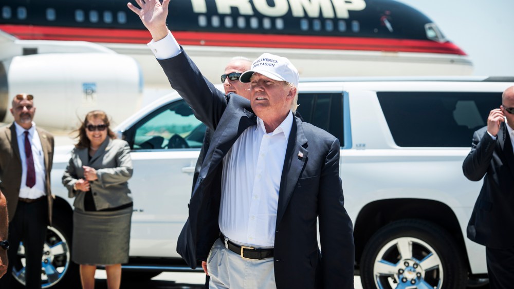 Republican Presidential candidate and business mogul Donald Trump (Photo by Matthew Busch/Getty).