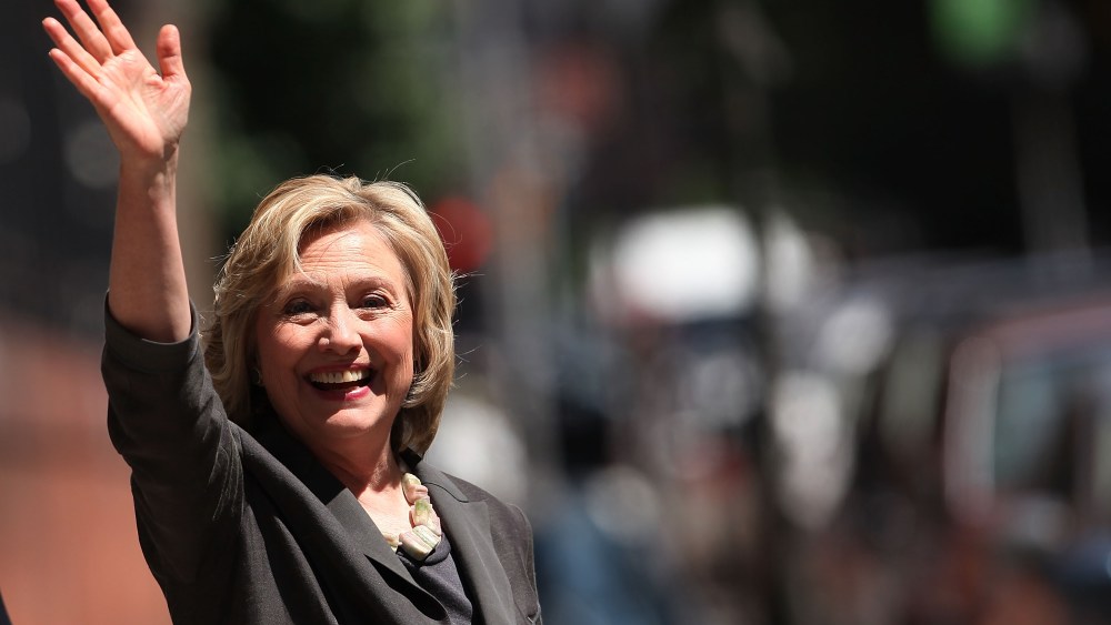Democratic presidential frontrunner Hillary Clinton in New York, N.Y. on Jul. 24, 2015 (Photo by Spencer Platt/Getty).