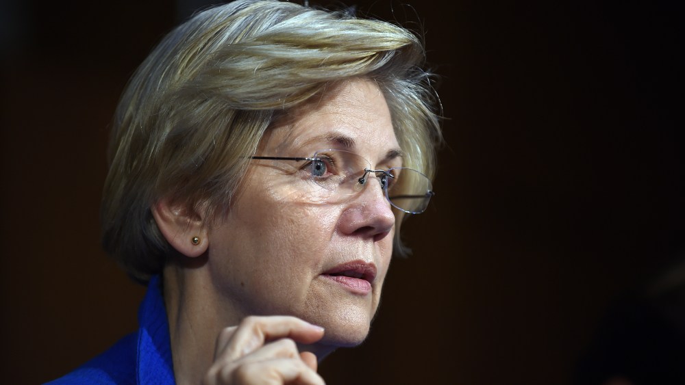 Sen. Elizabeth Warren listens during a hearing of the Senate Health, Education, Labor, and Pensions Committee on July 29, 2015 in Washington, DC. (Photo by Astrid Riecken/Getty)