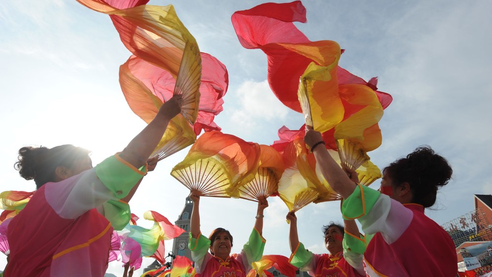 Beijing's Reaction To The Host City Of 2022 Olympic Winter Games (Photo by ChinaFotoPress/Getty).