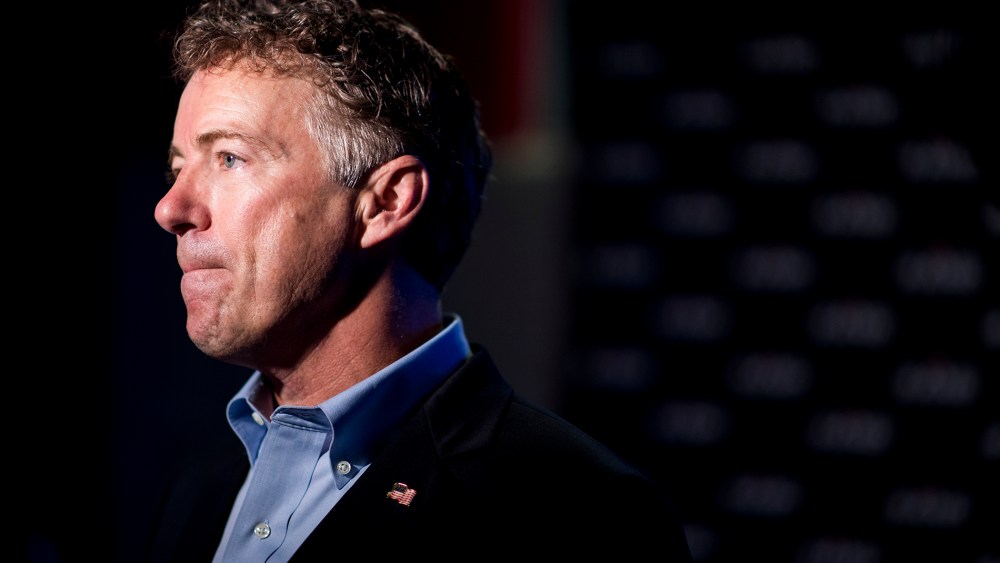 Presidential candidate Sen. Rand Paul (Photo By Bill Clark/CQ Roll Call/Getty).