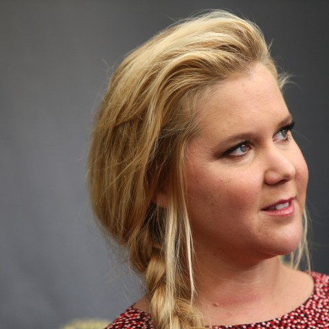 Actress Amy Schumer attends Trainwreck photocall on Aug. 8, 2015 in Locarno, Switzerland. (Photo by Vittorio Zunino Celotto/Getty)