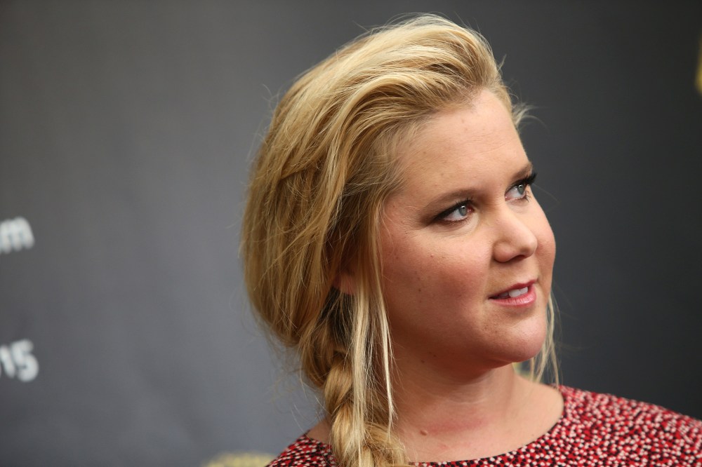 Actress Amy Schumer attends Trainwreck photocall on Aug. 8, 2015 in Locarno, Switzerland. (Photo by Vittorio Zunino Celotto/Getty)