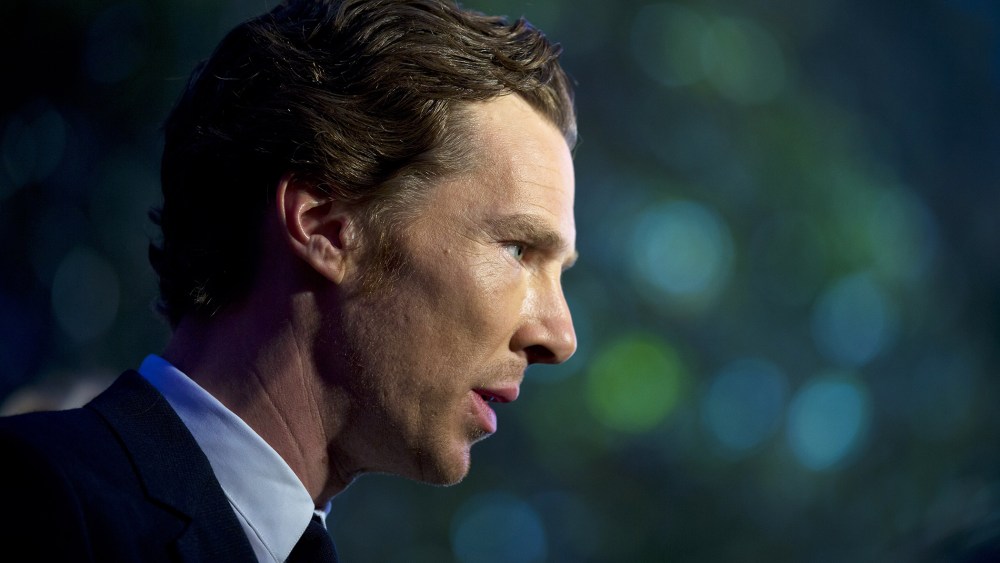 British actor Benedict Cumberbatch poses for photographers on the red carpet during the BFI London Film Festival in central London on Oct. 11, 2015. (Photo by Justin Tallis/AFP/Getty)