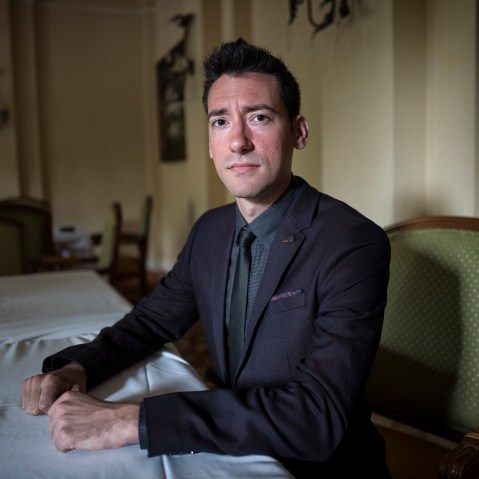 A portrait of David Daleiden, founder of The Center for Medical Progress at the Value Voters Summit, taken on Sept. 25, 2015 in Washington DC. (Photo by Charles Ommanney/The Washington Post/Getty)