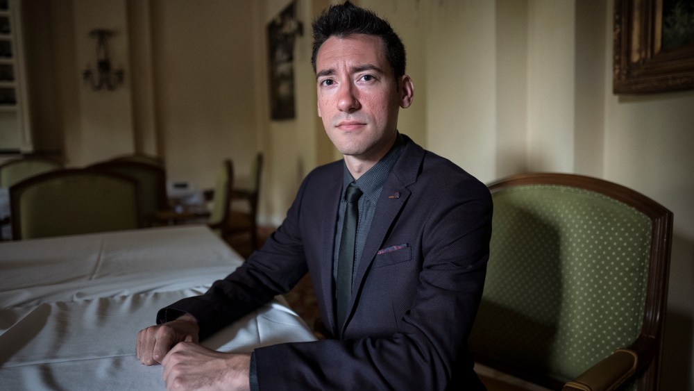 A portrait of David Daleiden, founder of The Center for Medical Progress at the Value Voters Summit, taken on Sept. 25, 2015 in Washington DC. (Photo by Charles Ommanney/The Washington Post/Getty)