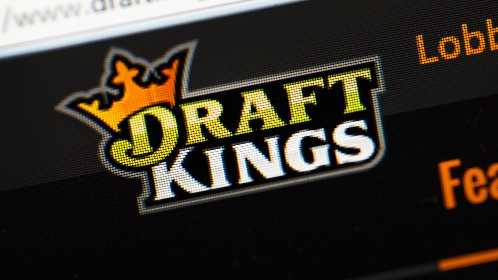 The fantasy sports website DraftKings is shown on Oct. 16, 2015 in Chicago, Ill. (Photo by Scott Olson/Getty)