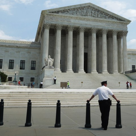 The United States Supreme Court, May 27, 2014, in Washington, DC. (Photo by Chip Somodevilla/Getty)