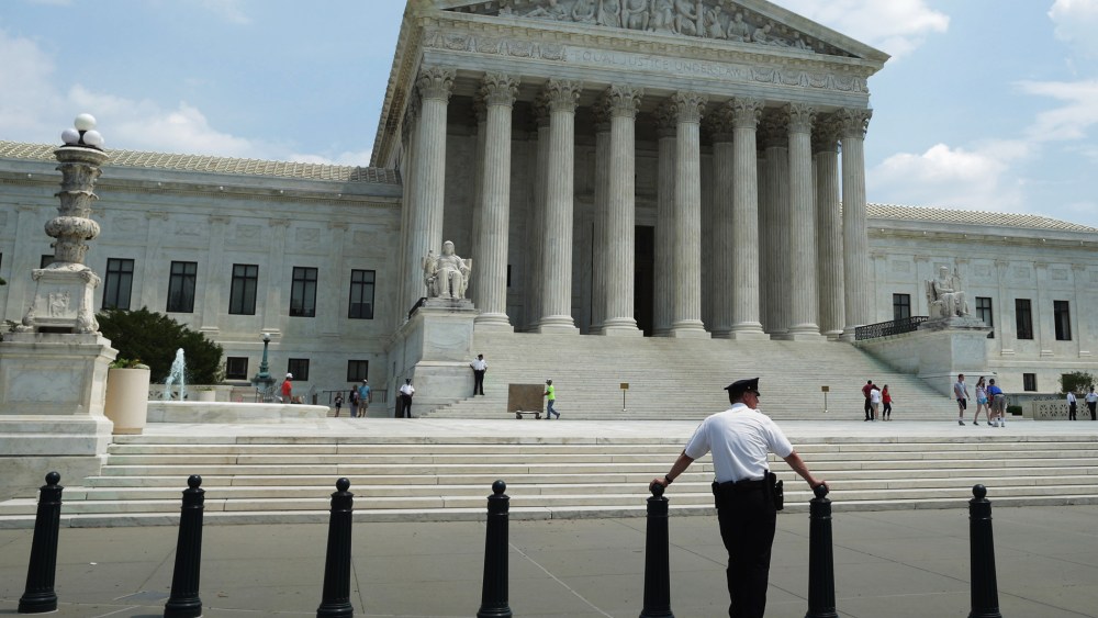 The United States Supreme Court, May 27, 2014, in Washington, DC. (Photo by Chip Somodevilla/Getty)