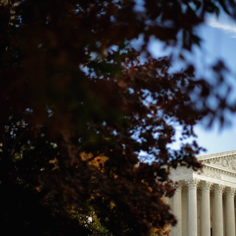The United States Supreme Court building, Nov. 6, 2015 in Washington, DC.  (Photo by Chip Somodevilla/Getty)