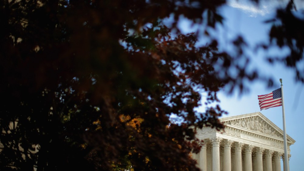 The United States Supreme Court building, Nov. 6, 2015 in Washington, DC.  (Photo by Chip Somodevilla/Getty)