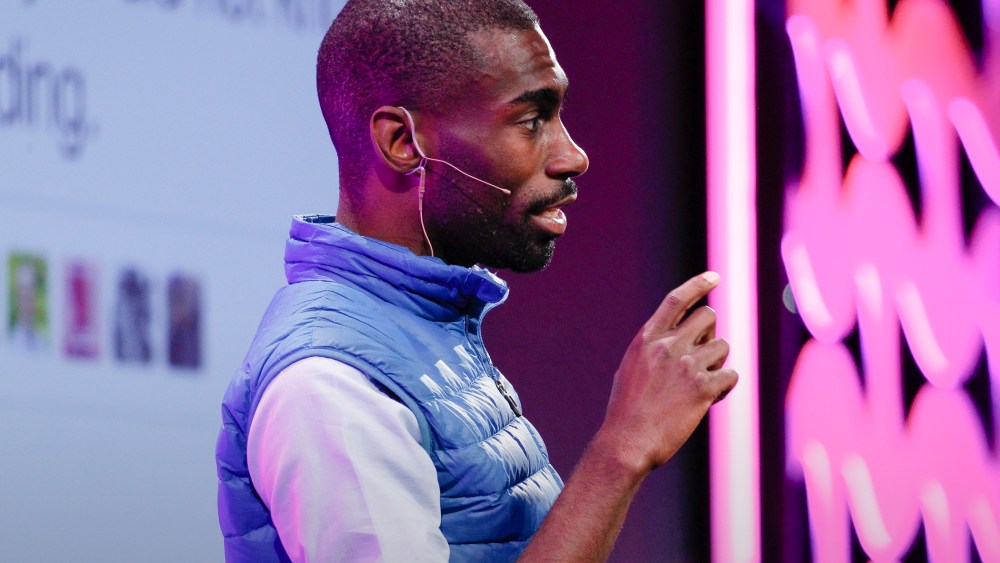 DeRay Mckesson speaks at the GLAAD Gala at the Hilton San Francisco on Nov. 7, 2015 in San Francisco, Calif. (Photo by Kimberly White/Getty)