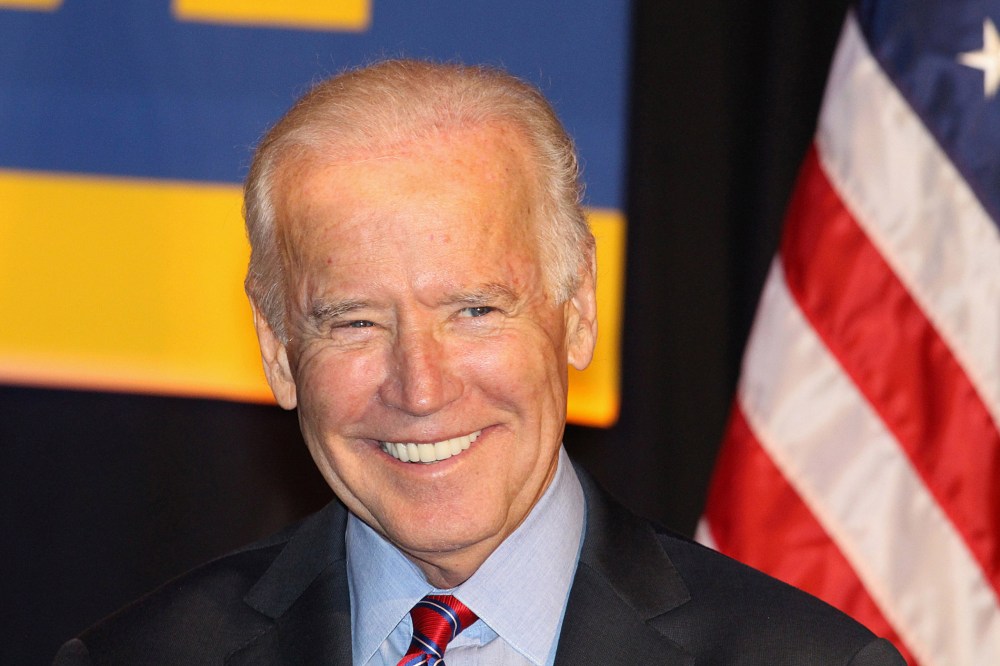 U.S. Vice President Joe Biden speaks at a rally for paid family leave as he and NY Governor Andrew Cuomo deliver remarks on economy on Jan. 29, 2016 in New York City. (Photo by Brook Christopher/WireImage/Getty)