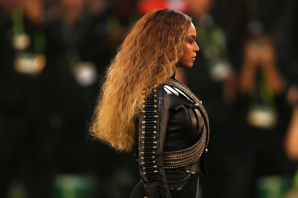 Beyonce performs onstage during the Pepsi Super Bowl 50 Halftime Show at Levi's Stadium on Feb. 7, 2016 in Santa Clara, Calif. (Photo by Matt Cowan/Getty)
