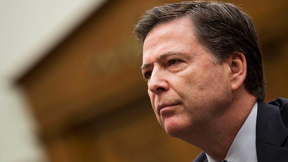 FBI Director James Comey testifies during a House Judiciary Committee hearing on Capitol Hill, March 1, 2016 in Washington, DC. (Photo by Drew Angerer/Getty)