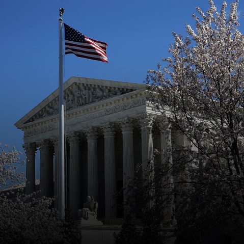 The U.S. Supreme Court is shown March 29, 2016 in Washington, D.C. (Photo by Win McNamee/Getty)