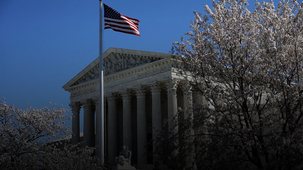 The U.S. Supreme Court is shown March 29, 2016 in Washington, D.C. (Photo by Win McNamee/Getty)