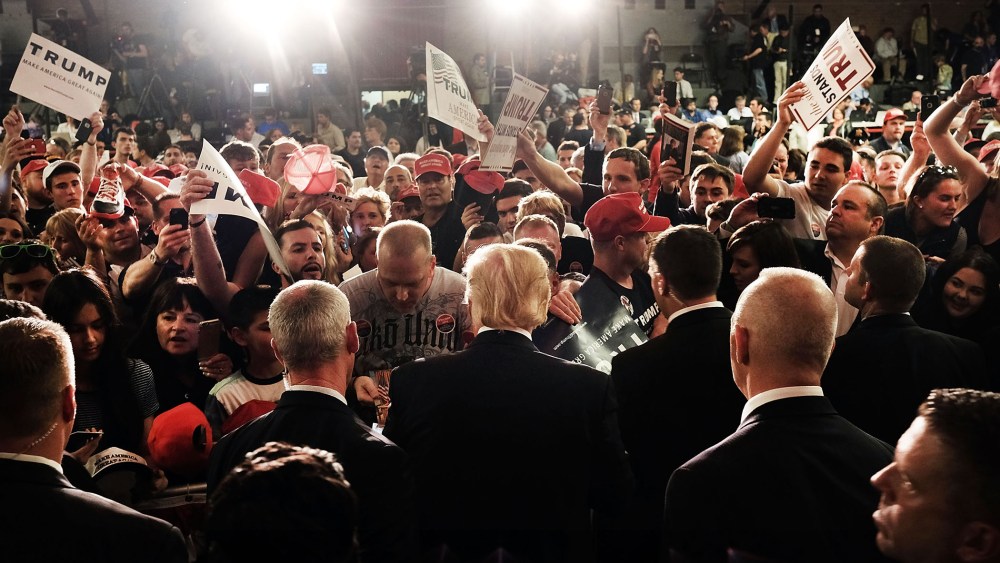 Donald Trump Attends Fundraising Rally For NJ Gov. Chris Christie