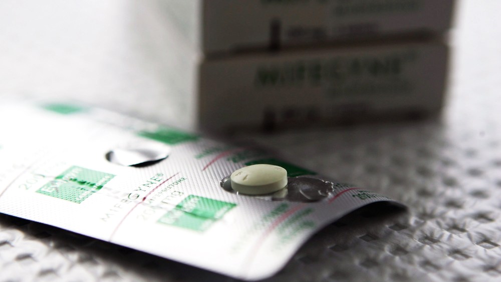 The abortion drug Mifepristone is pictured. (Photo by Phil Walter/Getty)