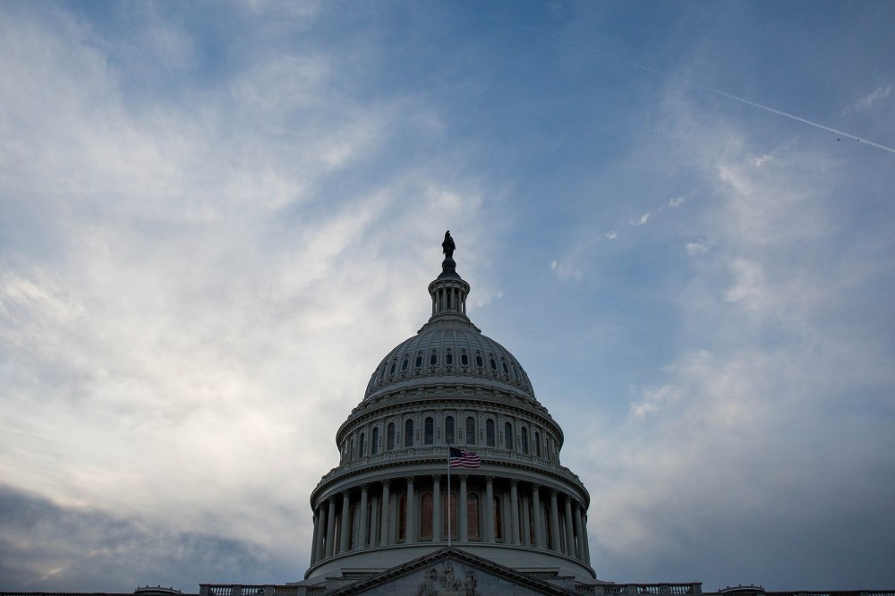 The Capitol Building is pictured on Nov. 8, 2016 in Washington, D.C. (Photo by Zach Gibson/Getty)