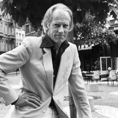 Portrait of producer George Martin. (Photo by Rob Verhorst/Redferns/Getty)