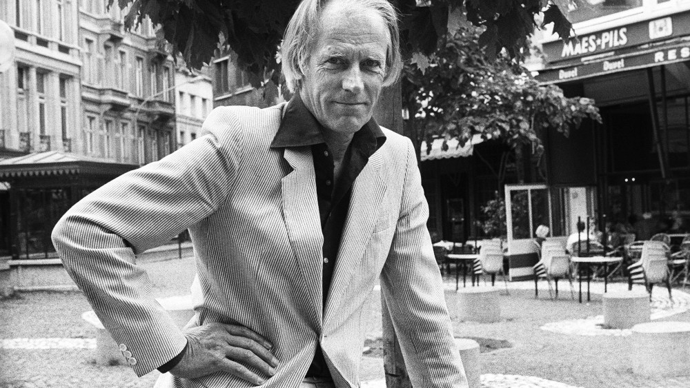 Portrait of producer George Martin. (Photo by Rob Verhorst/Redferns/Getty)